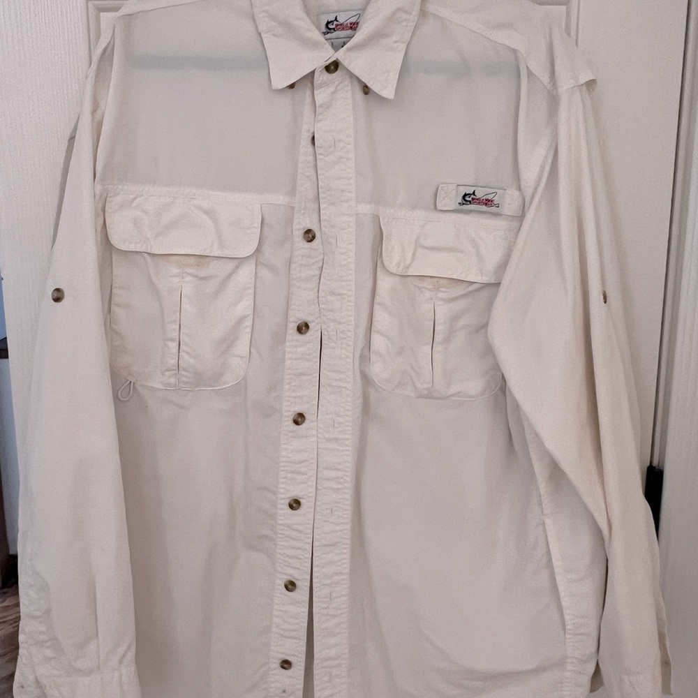 World wide sportsman L Boating and sailing shirts.